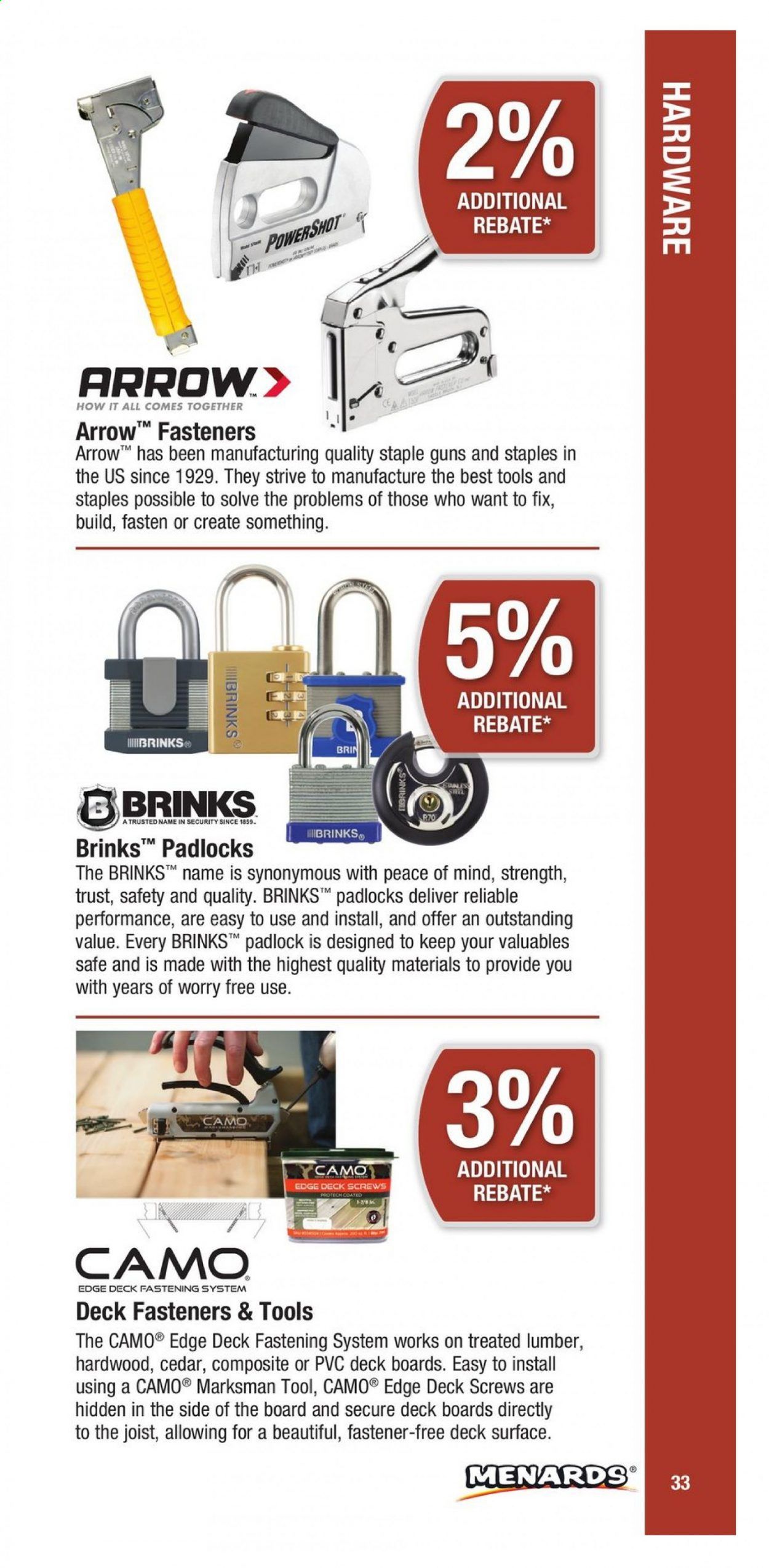 Menards Weekly Ad March 1 to December 31