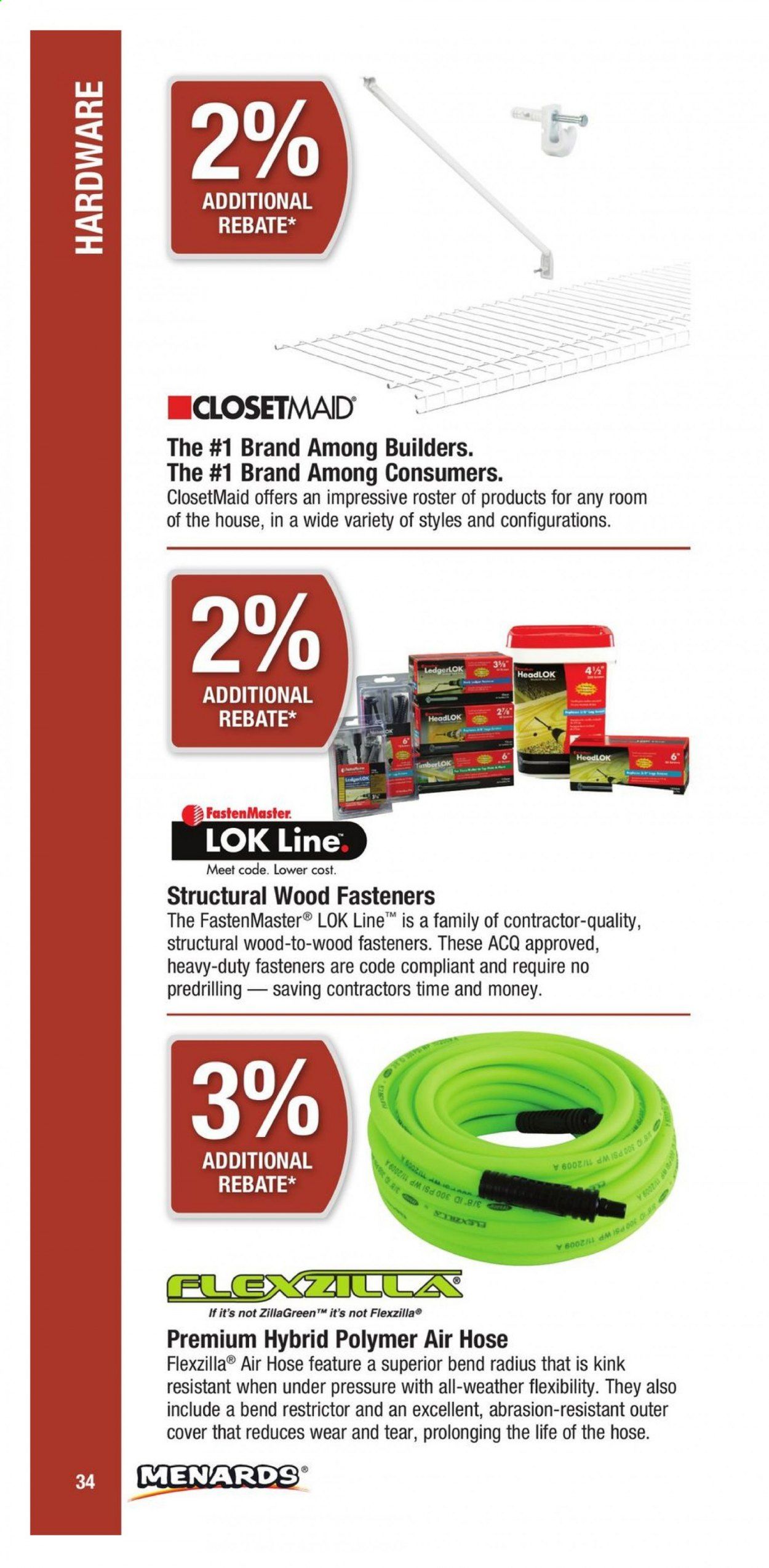 Menards Weekly Ad March 1 to December 31
