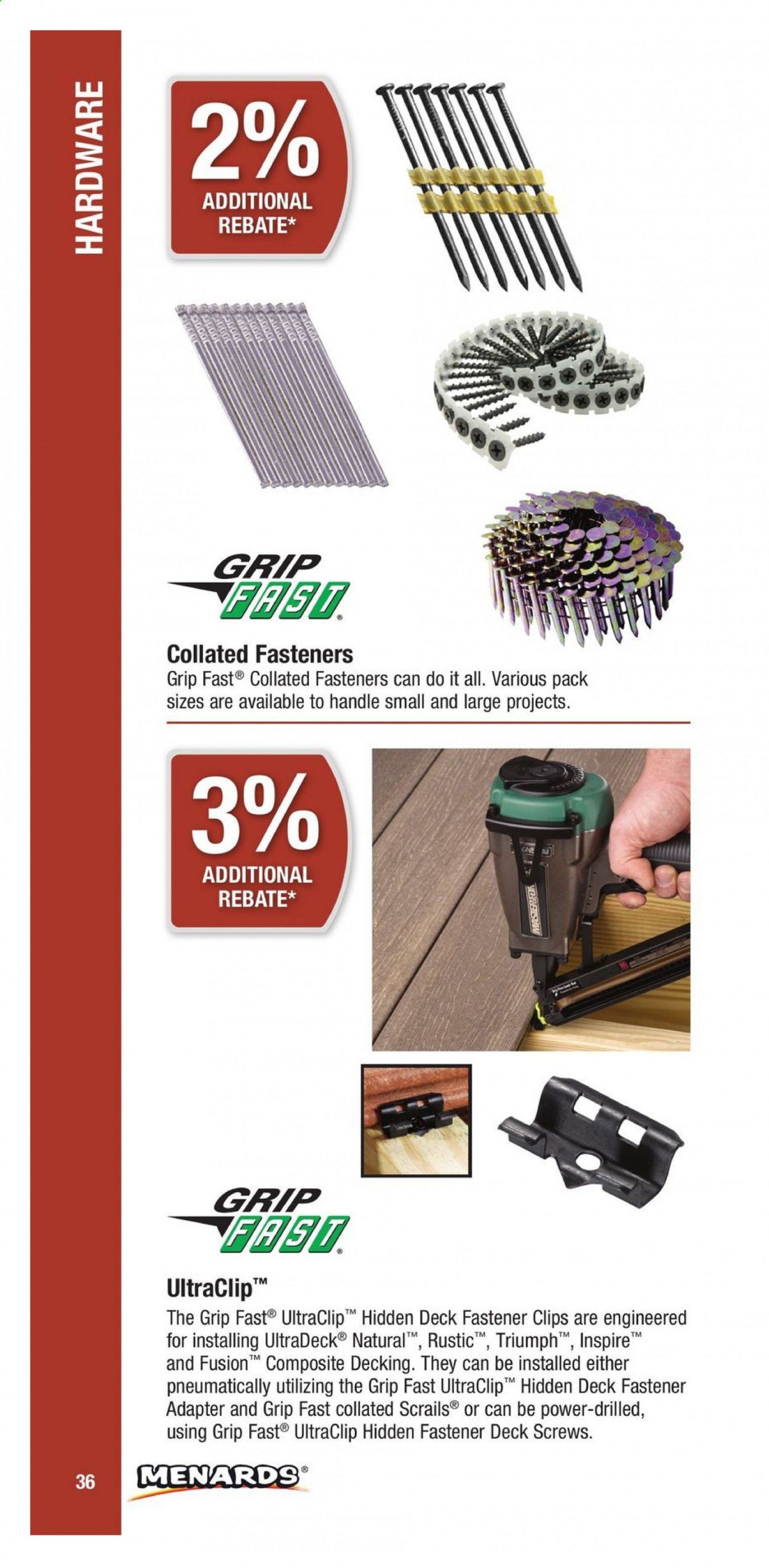Menards Weekly Ad March 1 to December 31