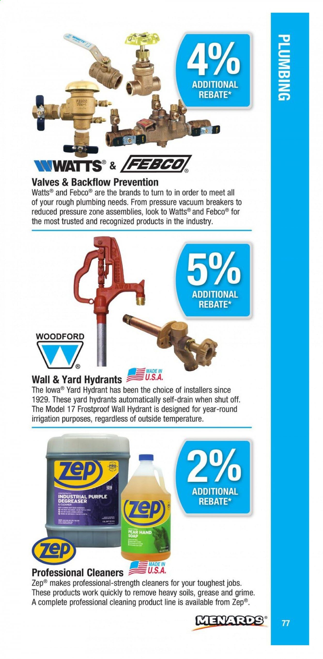 Menards Weekly Ad March 1 to December 31