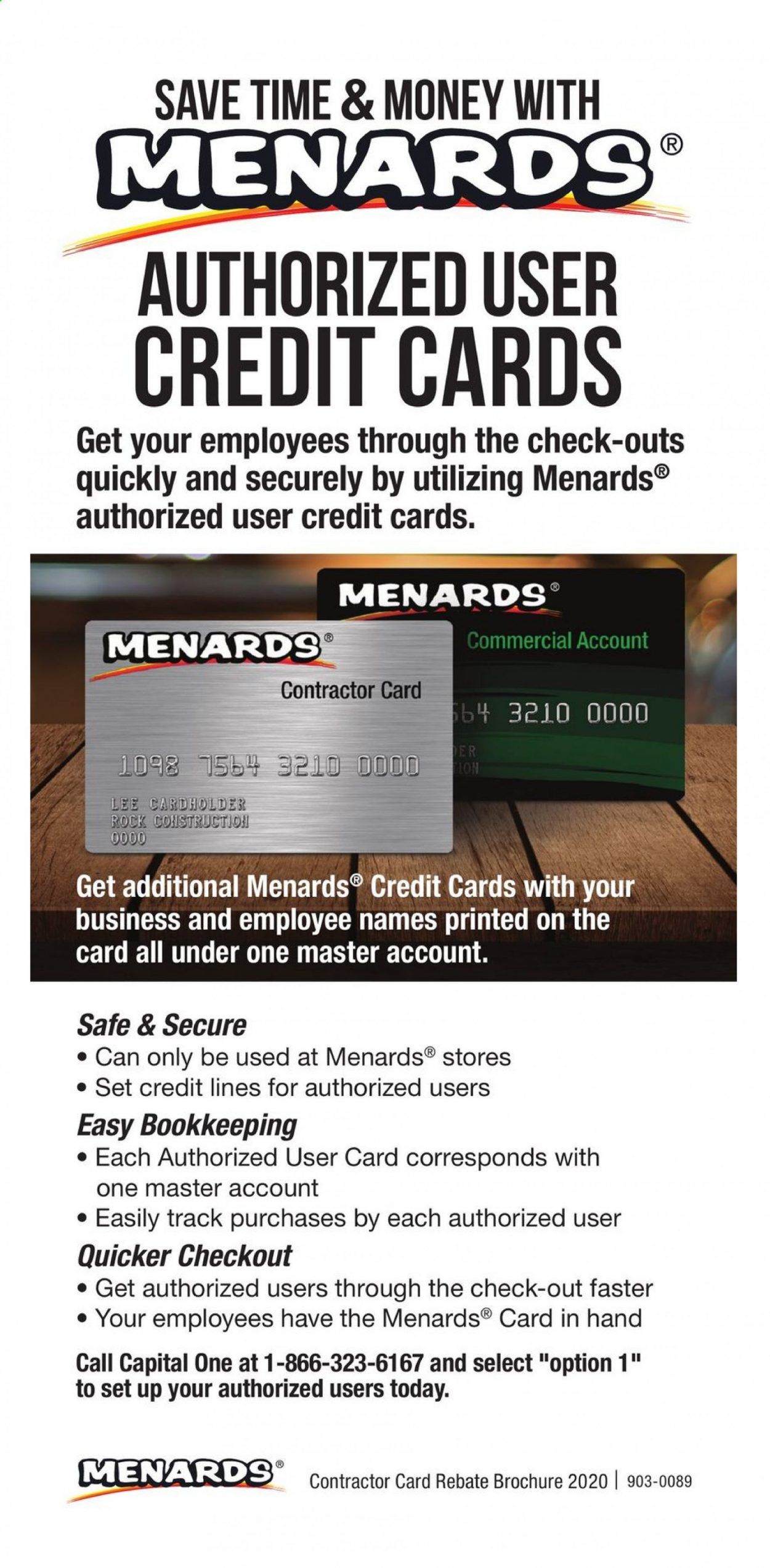 Menards Weekly Ad March 1 to December 31