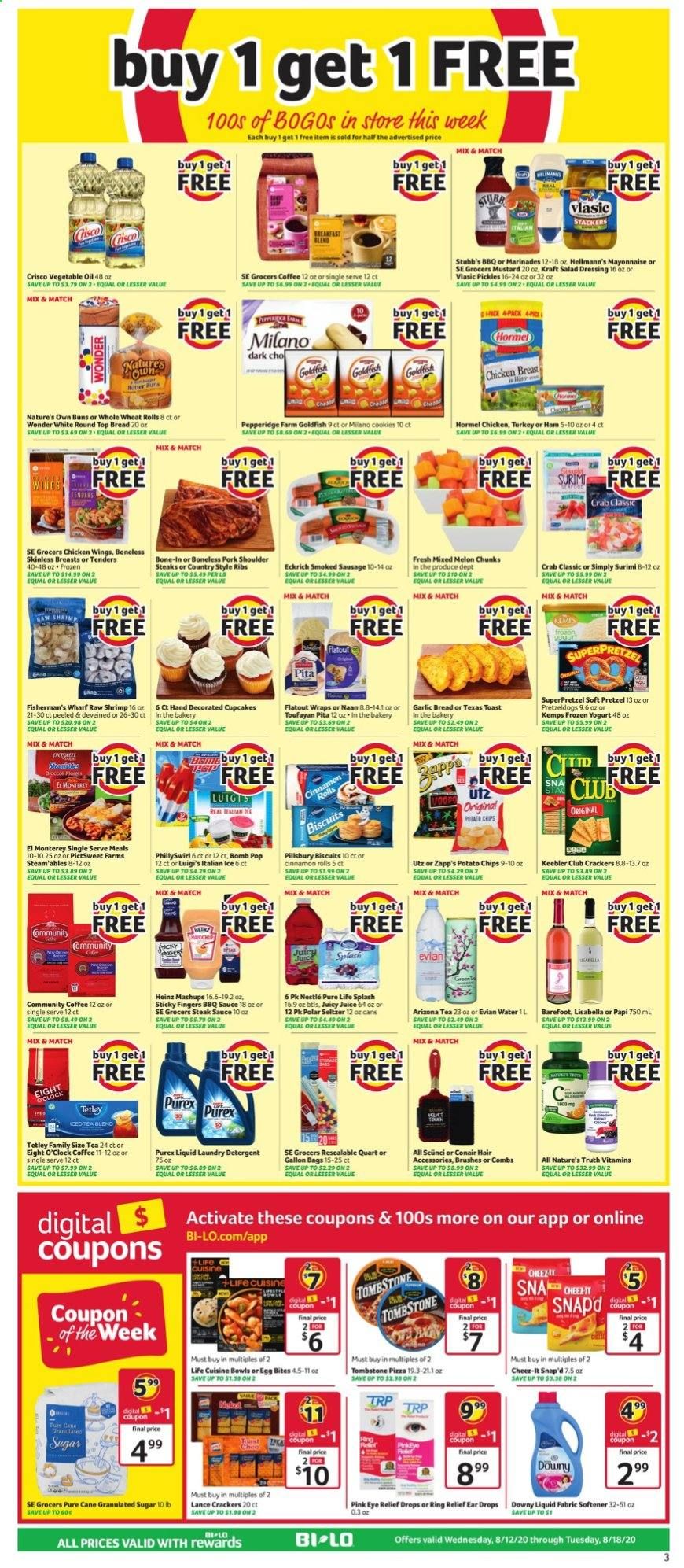 BI-LO (SC) Weekly Ad August 12 to August 18