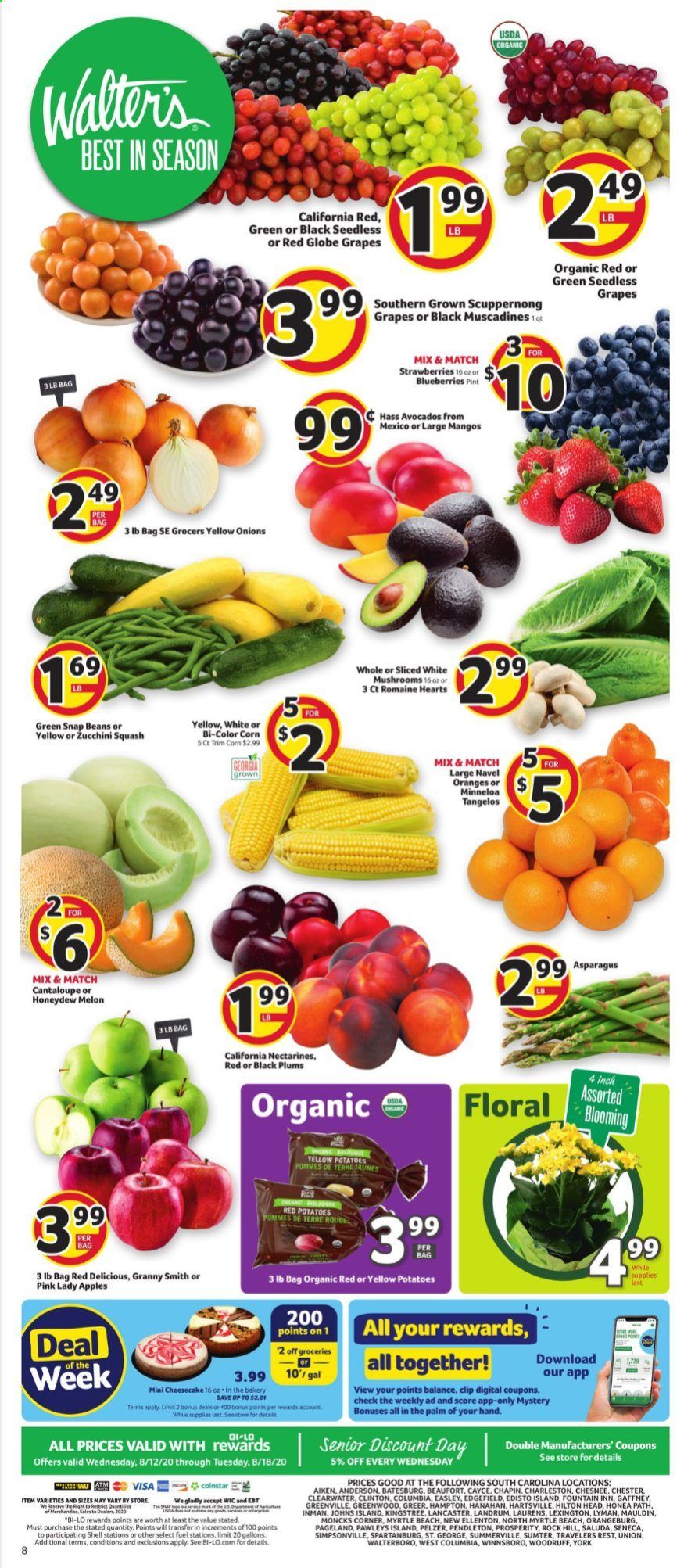 BI-LO (SC) Weekly Ad August 12 to August 18