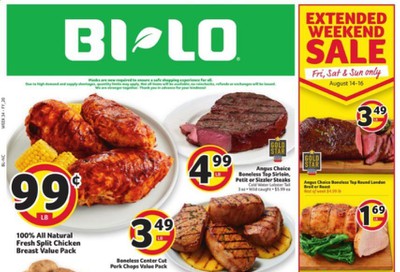 BI-LO (NC) Weekly Ad August 12 to August 18