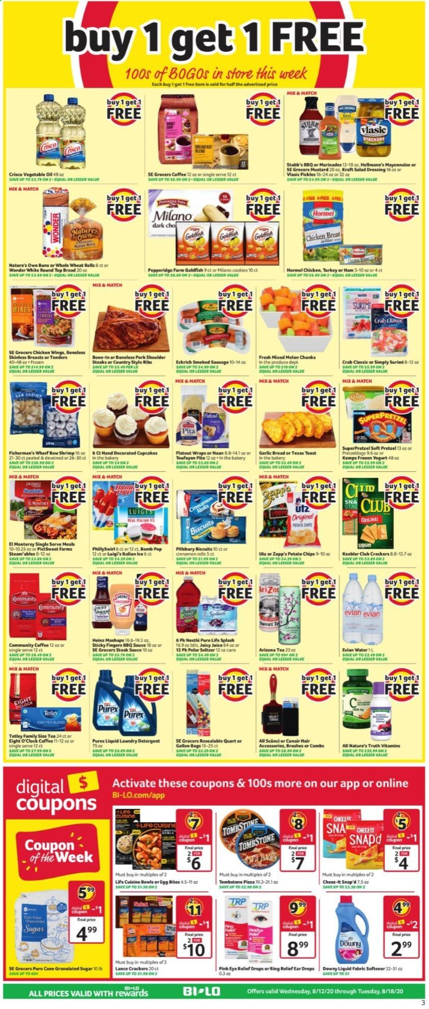 BI-LO (NC) Weekly Ad August 12 to August 18