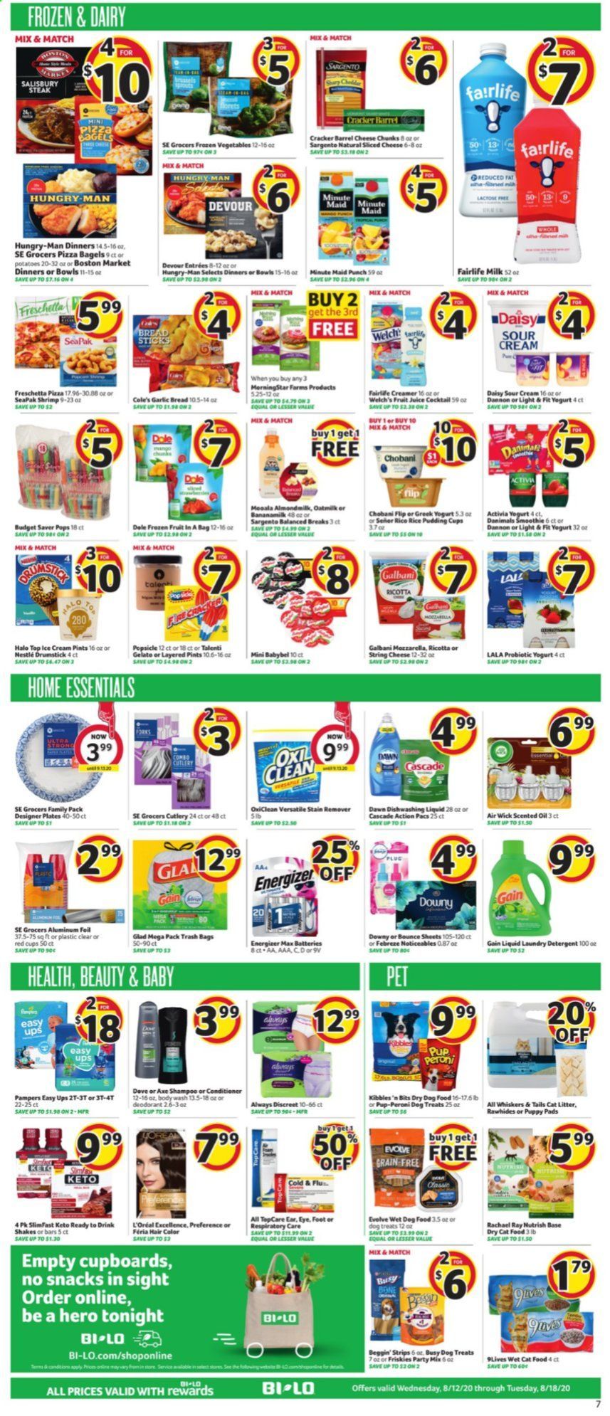 BI-LO (NC) Weekly Ad August 12 to August 18
