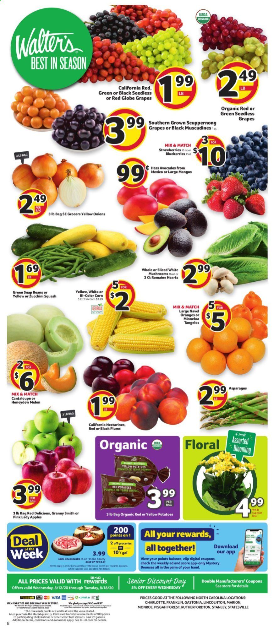 BI-LO (NC) Weekly Ad August 12 to August 18