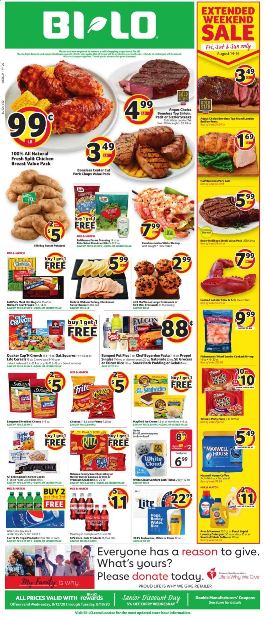 BI-LO (GA) Weekly Ad August 12 to August 18