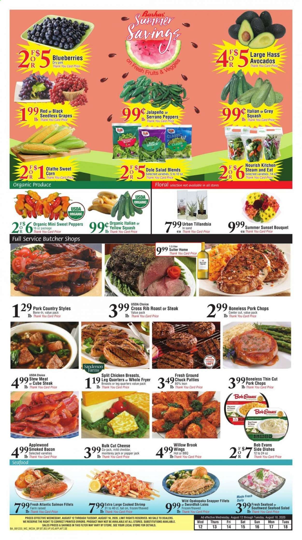 Bashas (AZ) Weekly Ad August 12 to August 18