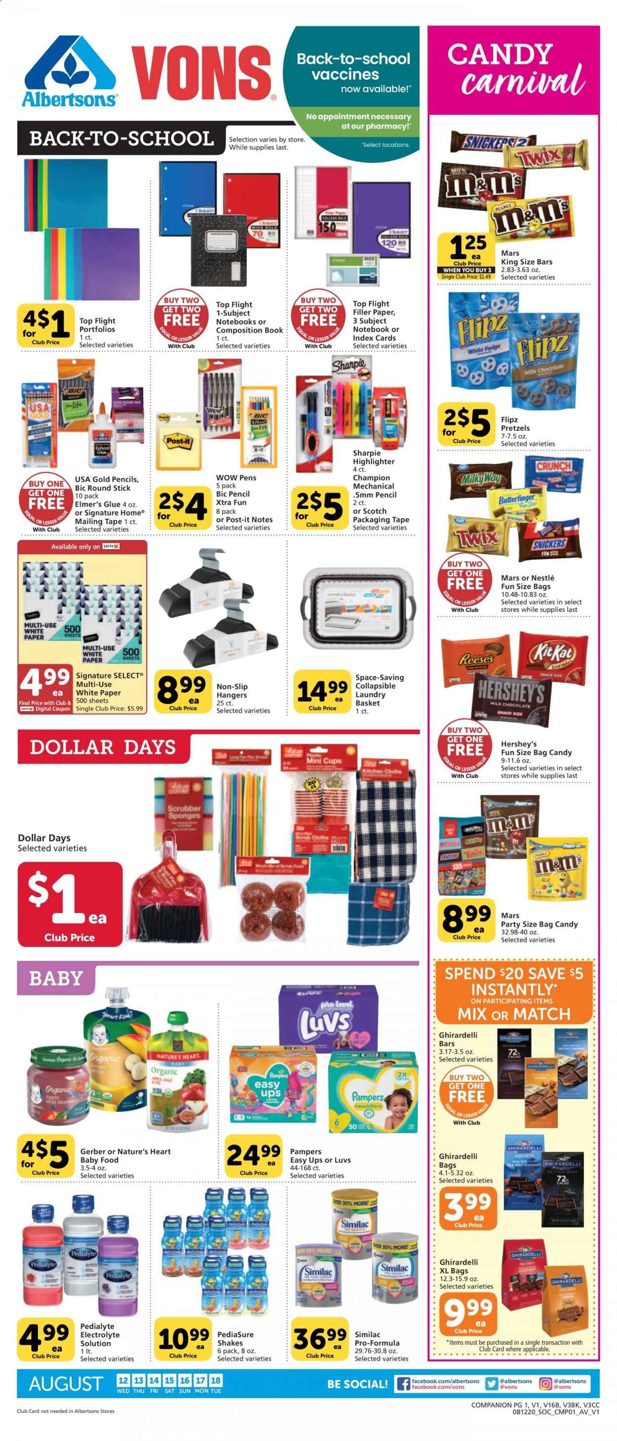 Vons Weekly Ad August 12 to August 18