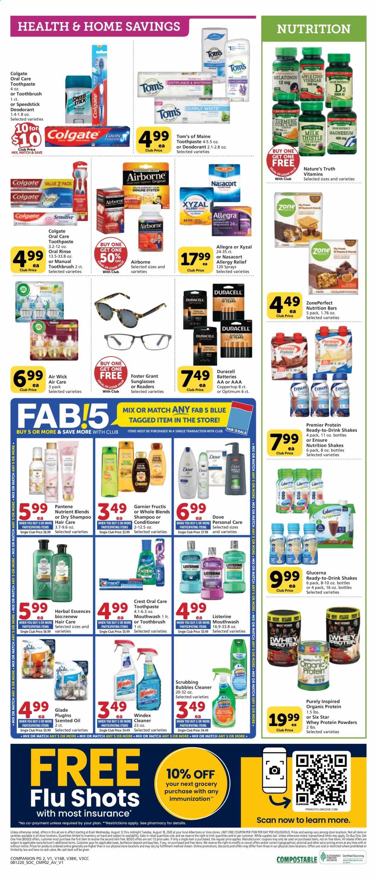 Vons Weekly Ad August 12 to August 18
