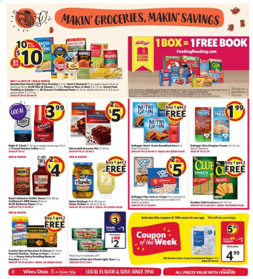 Winn Dixie (LA) Weekly Ad August 12 to August 18
