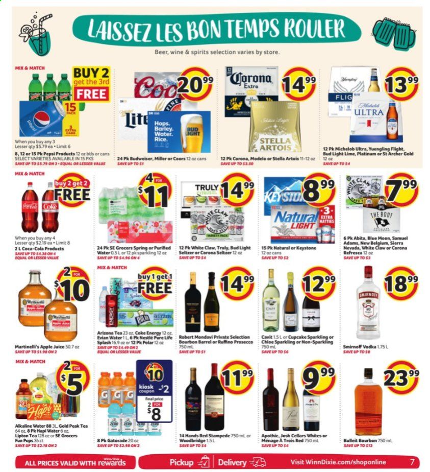 Winn Dixie (LA) Weekly Ad August 12 to August 18
