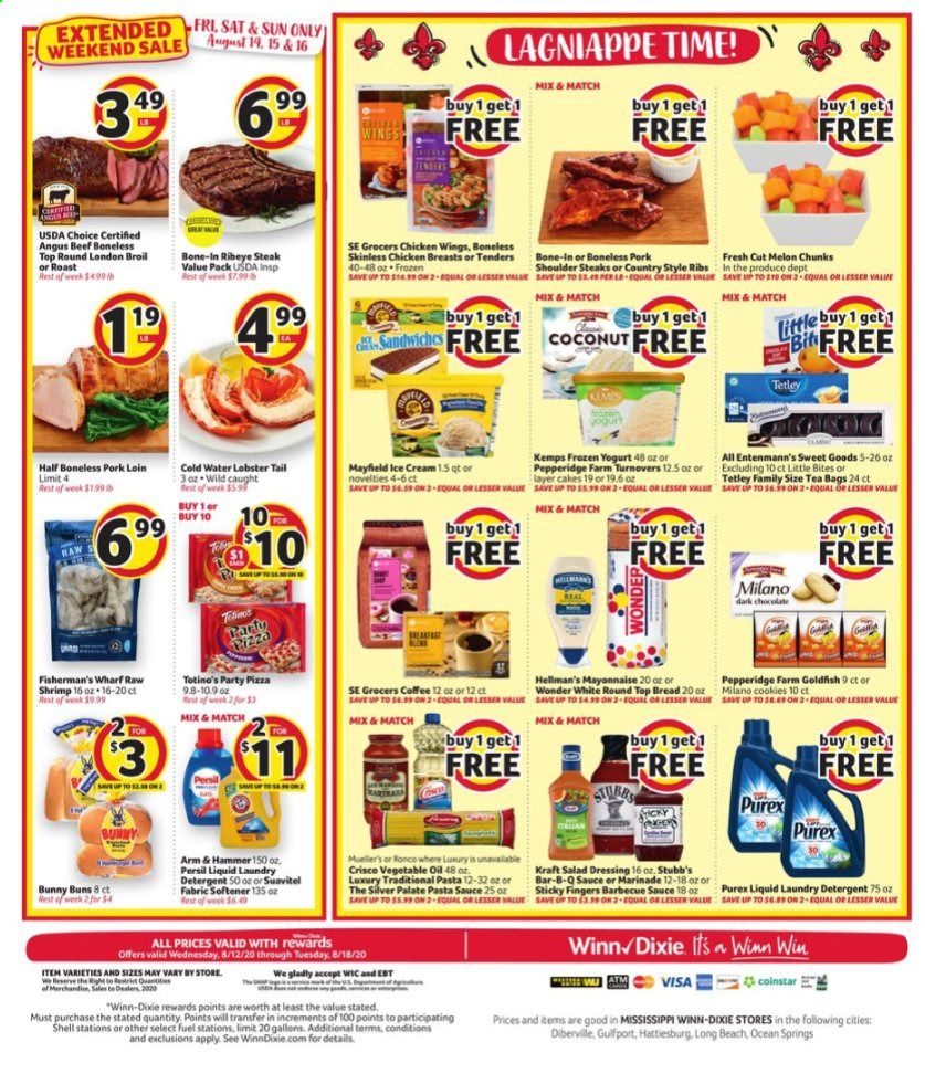 Winn Dixie (MS) Weekly Ad August 12 to August 18