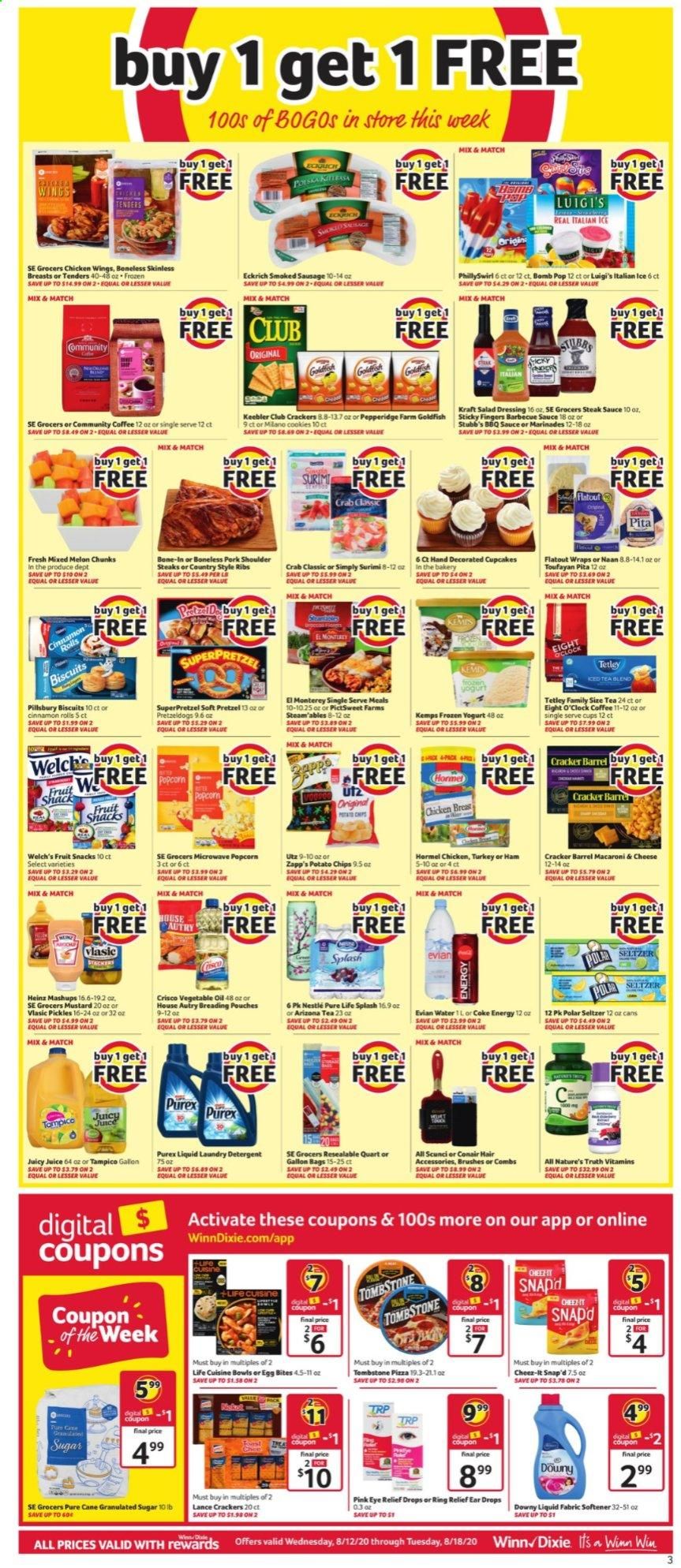 Winn Dixie (GA) Weekly Ad August 12 to August 18