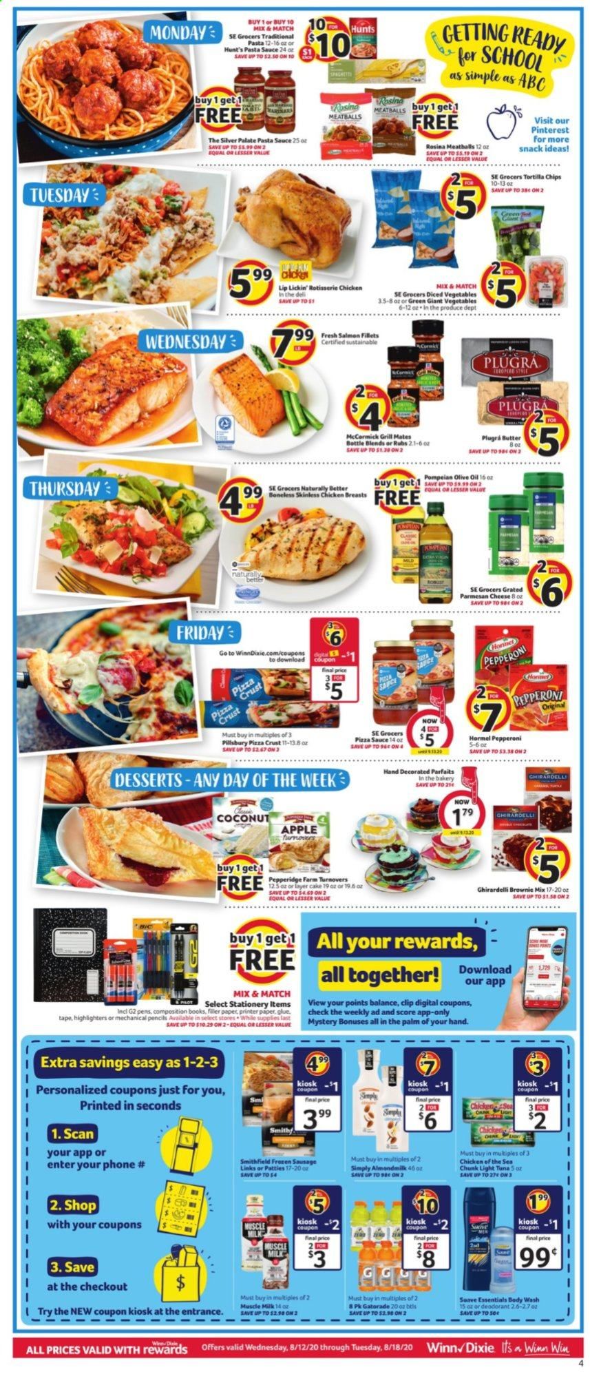 Winn Dixie (GA) Weekly Ad August 12 to August 18