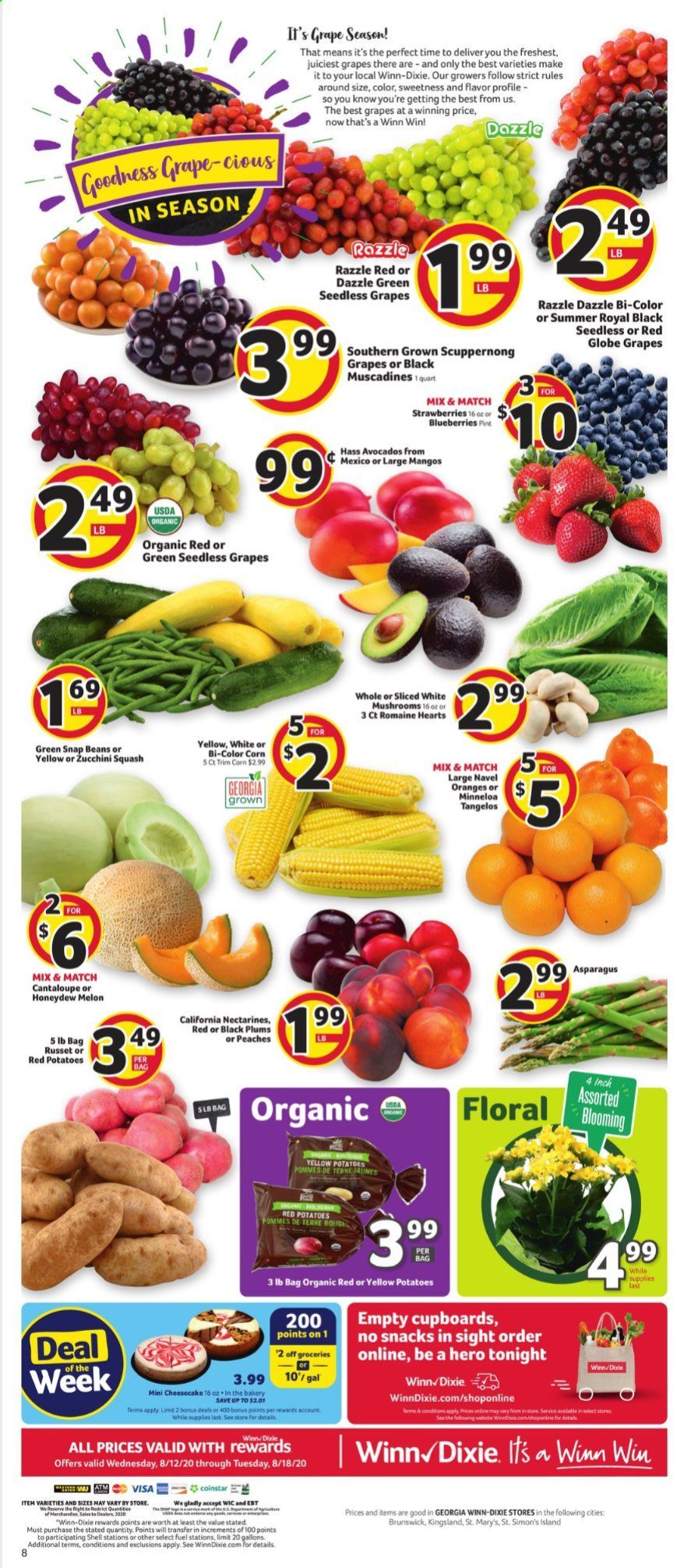 Winn Dixie (GA) Weekly Ad August 12 to August 18