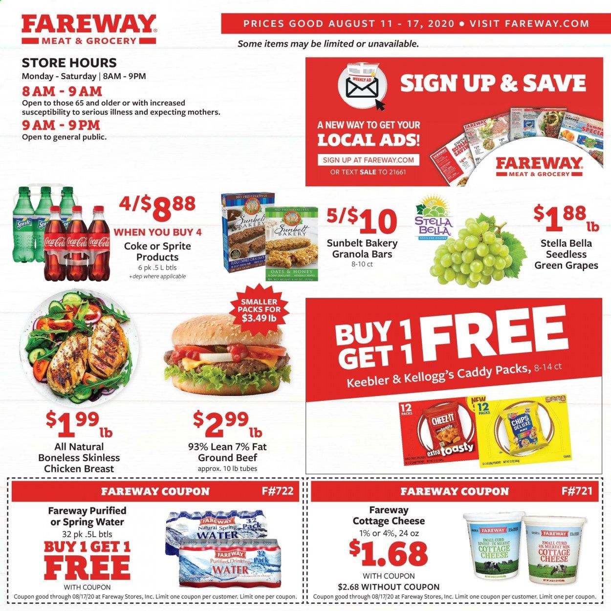 Fareway Weekly Ad August 11 to August 17