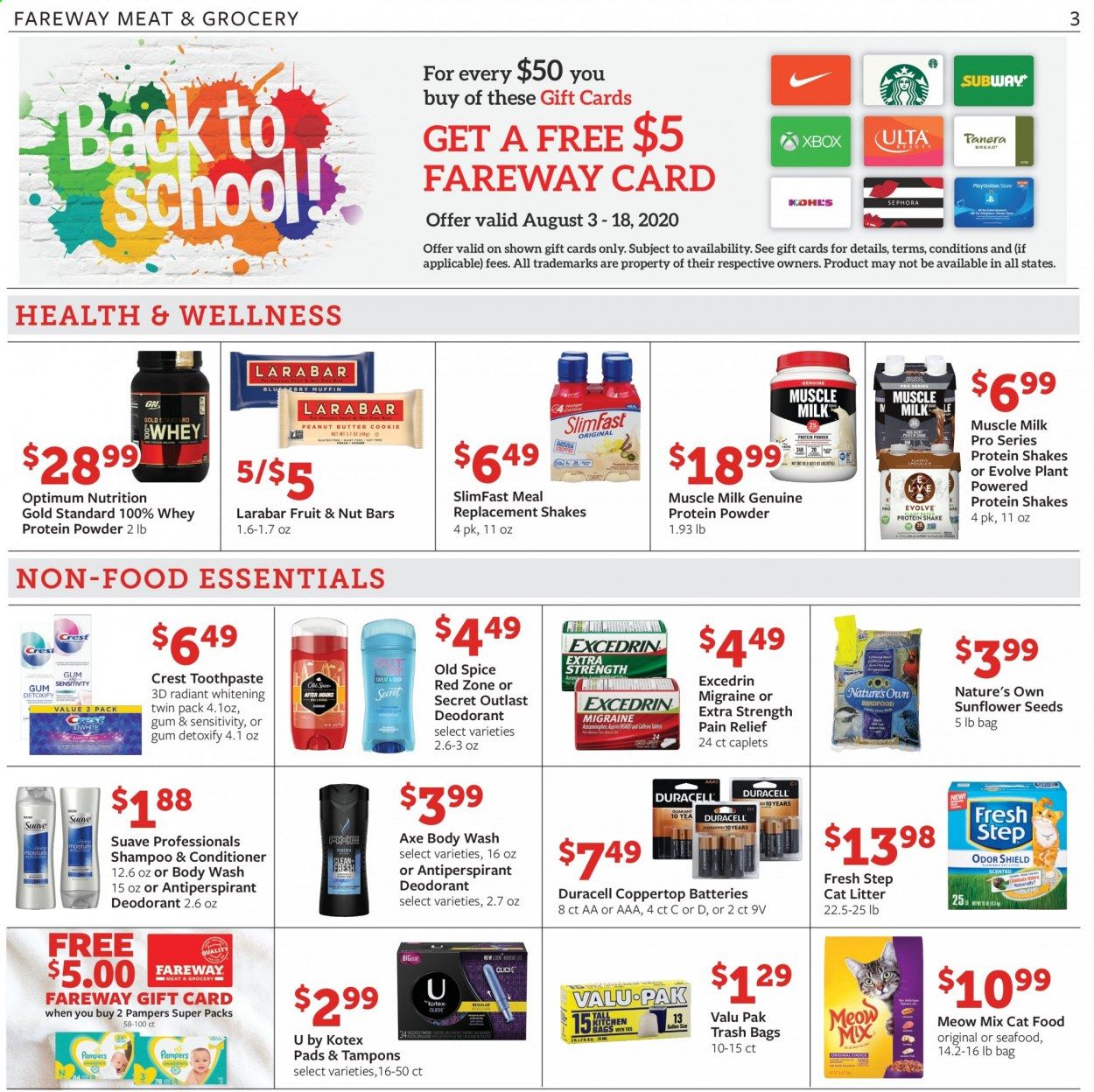 Fareway Weekly Ad August 11 to August 17
