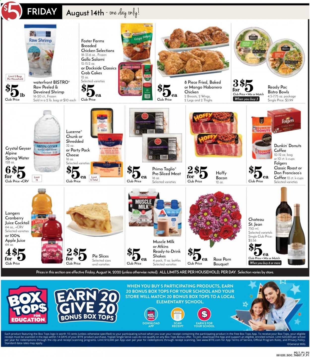 Pavilions Weekly Ad August 12 to August 18