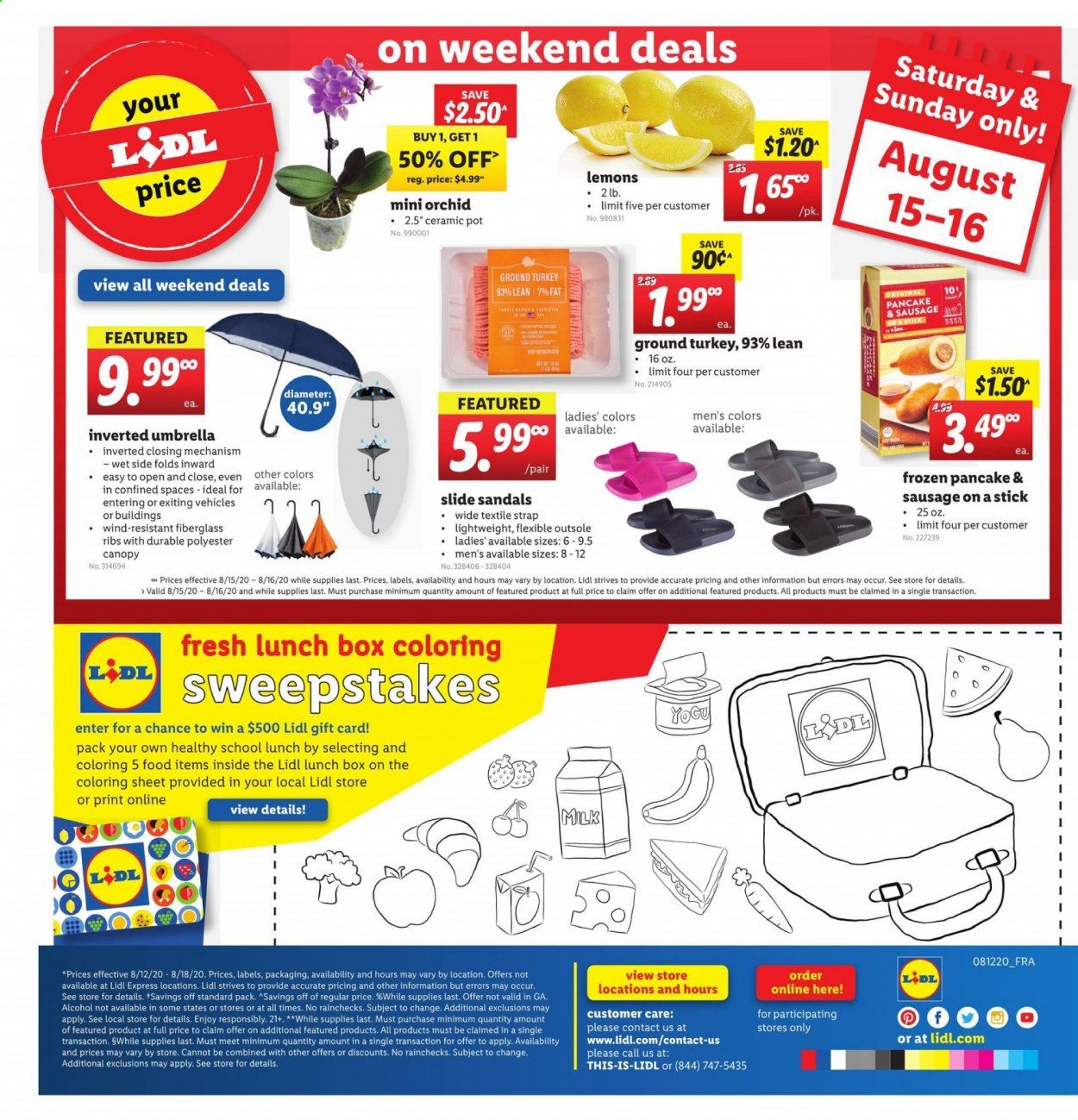 Lidl Weekly Ad August 12 to August 18