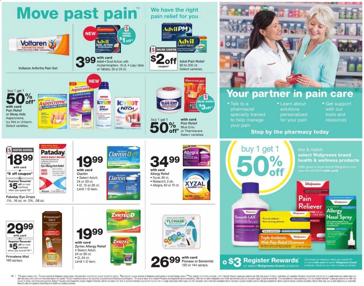 Walgreens Weekly Ad August 16 to August 22