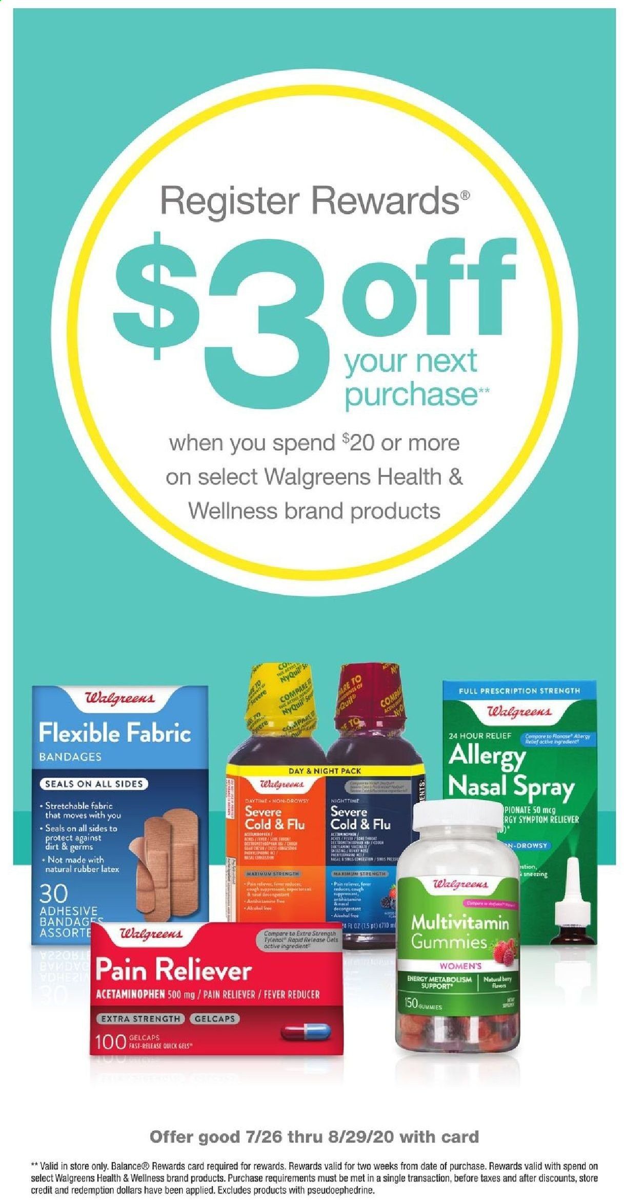Walgreens Weekly Ad August 16 to August 22