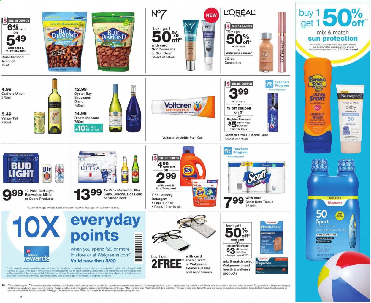 Walgreens Weekly Ad August 16 to August 22