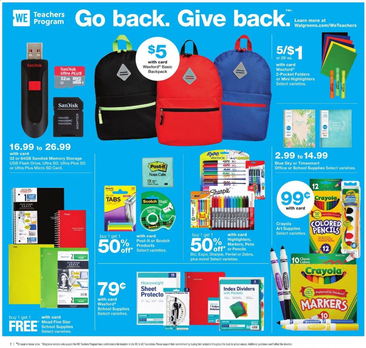 Walgreens Weekly Ad August 16 to August 22