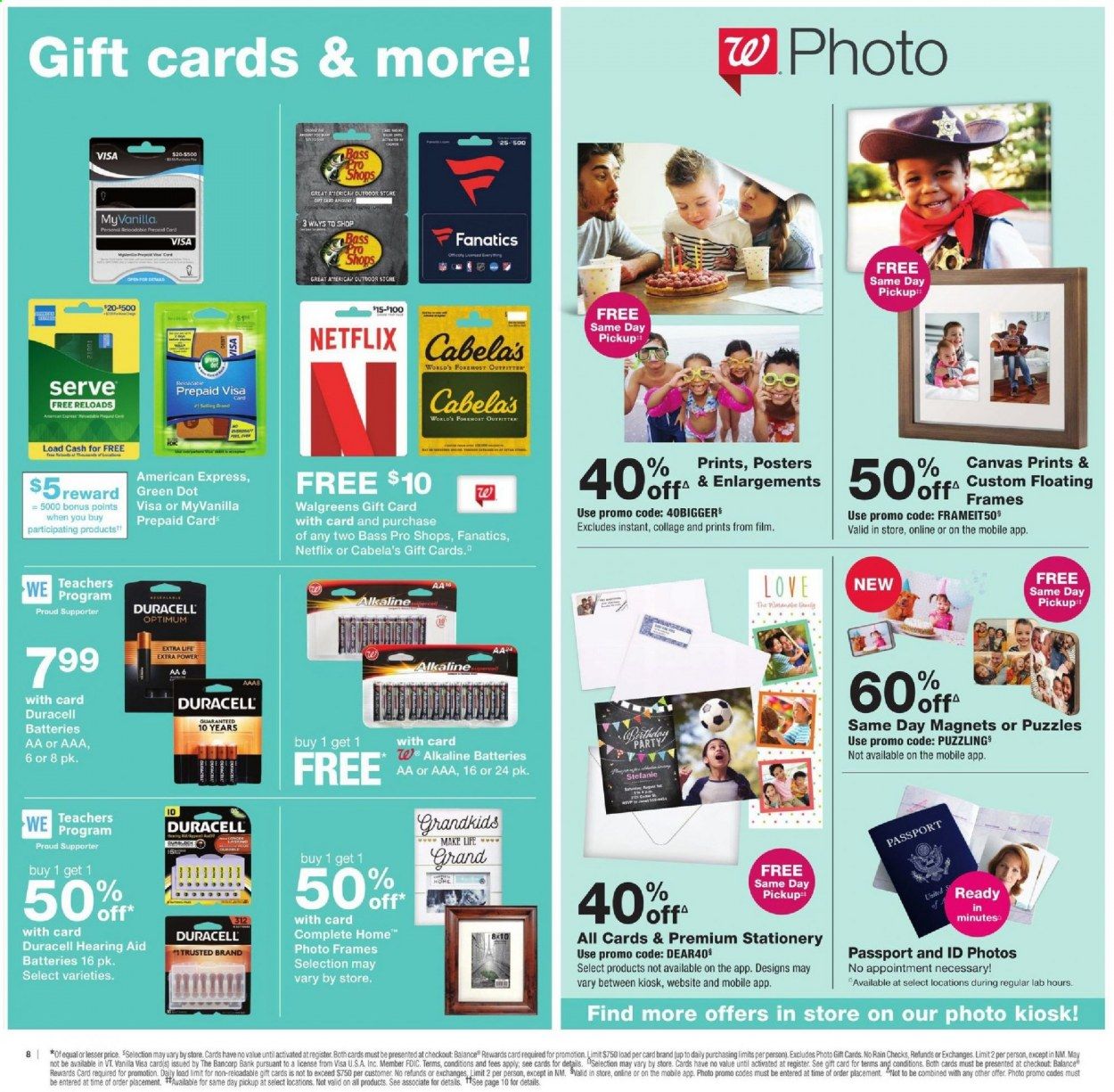 Walgreens Weekly Ad August 16 to August 22