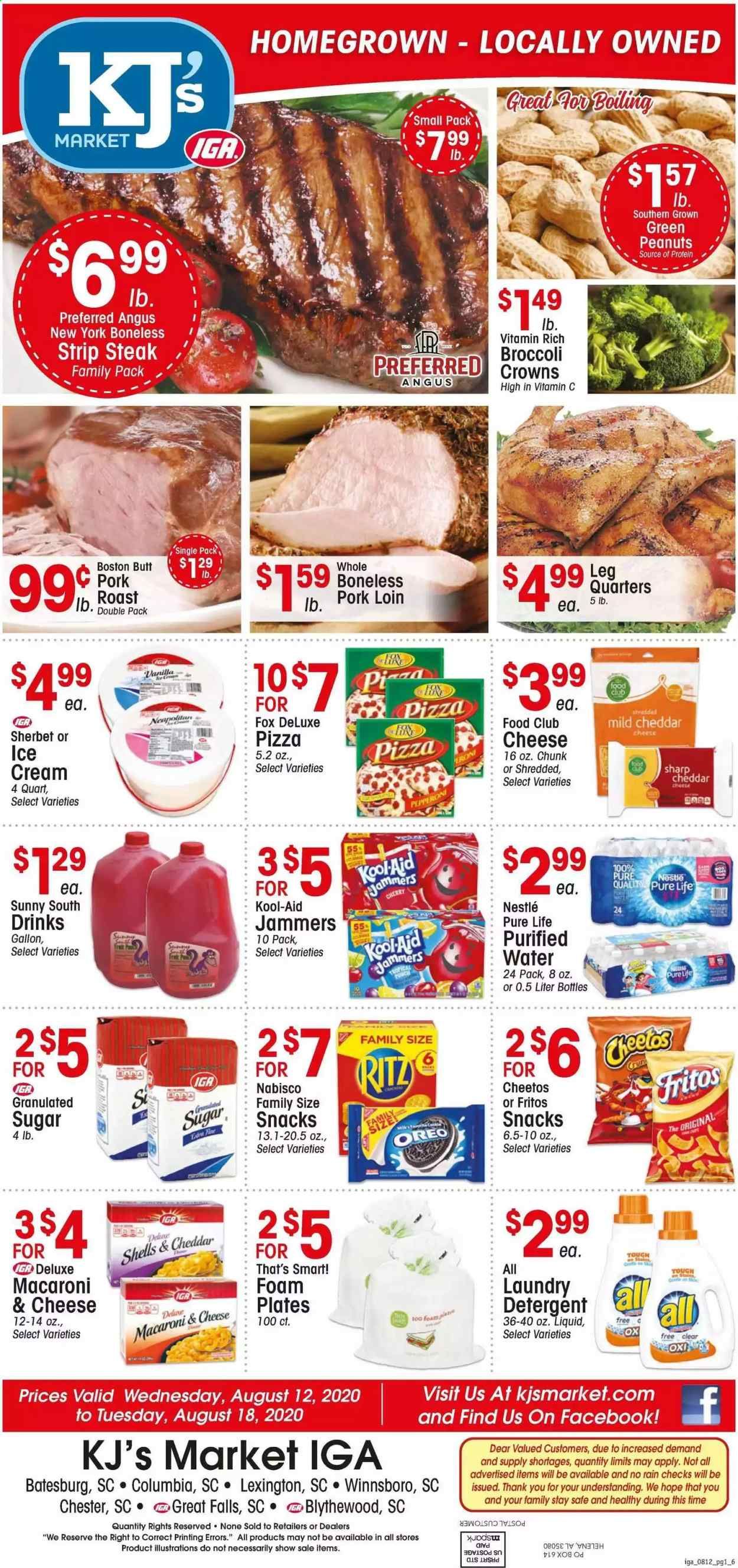 KJ´s Market Weekly Ad August 12 to August 18