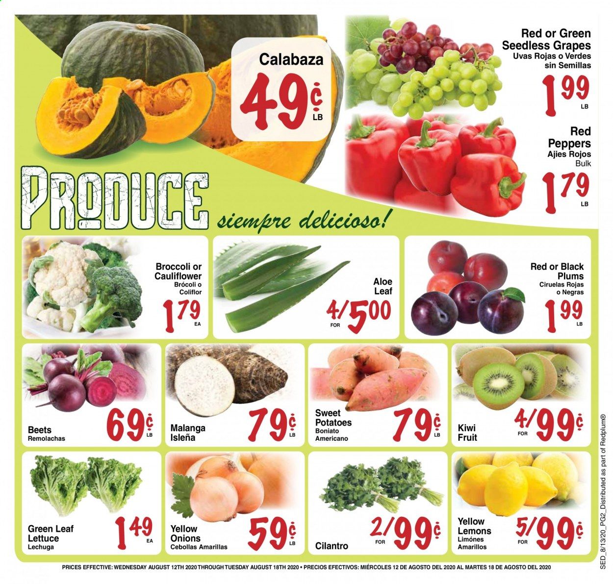 Sedano's Weekly Ad August 12 to August 18