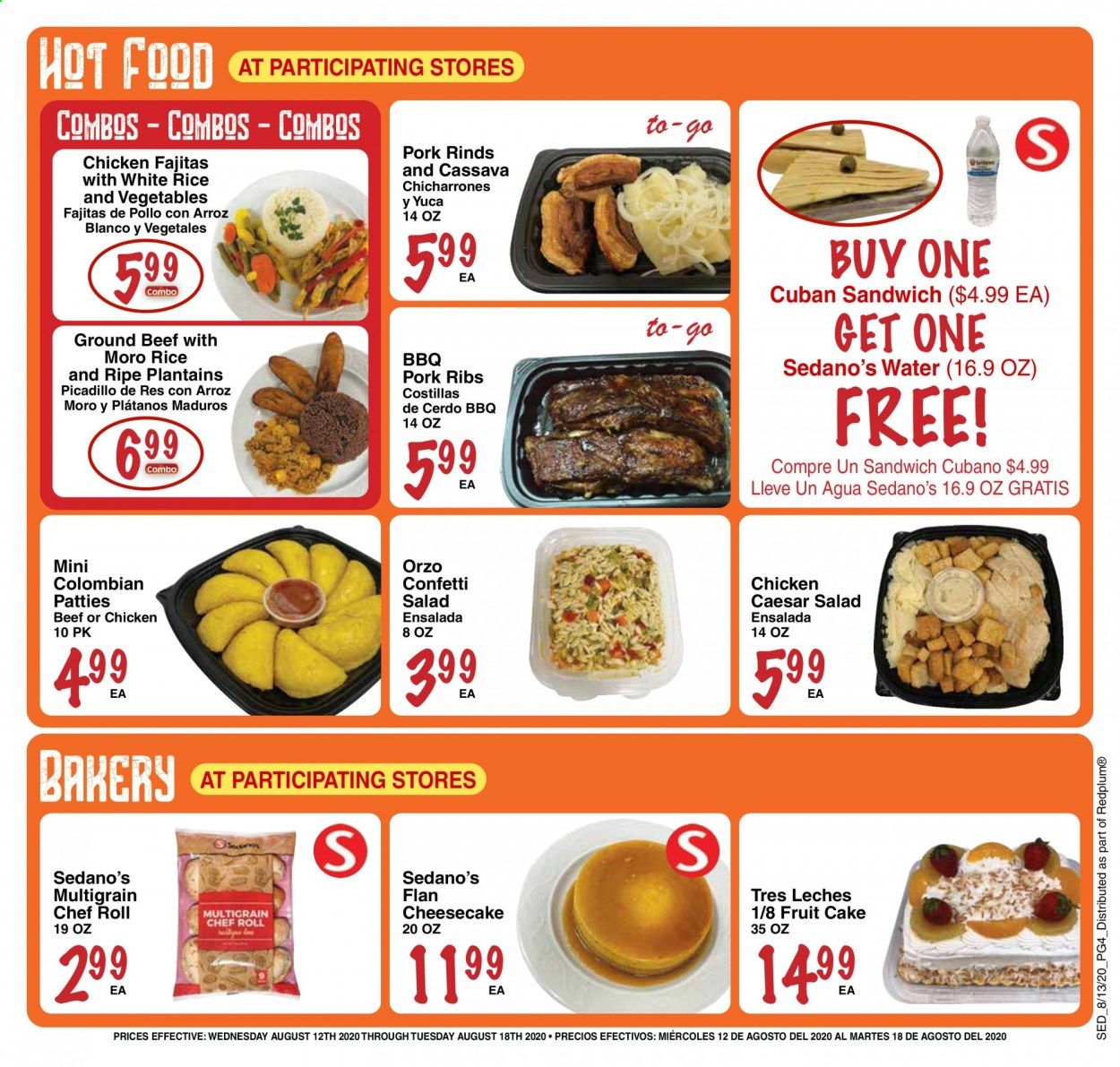 Sedano's Weekly Ad August 12 to August 18