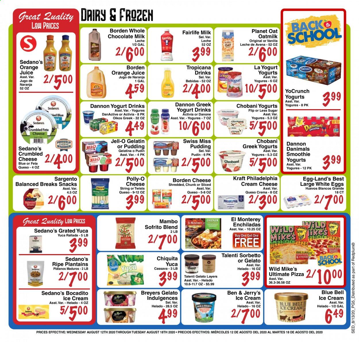 Sedano's Weekly Ad August 12 to August 18