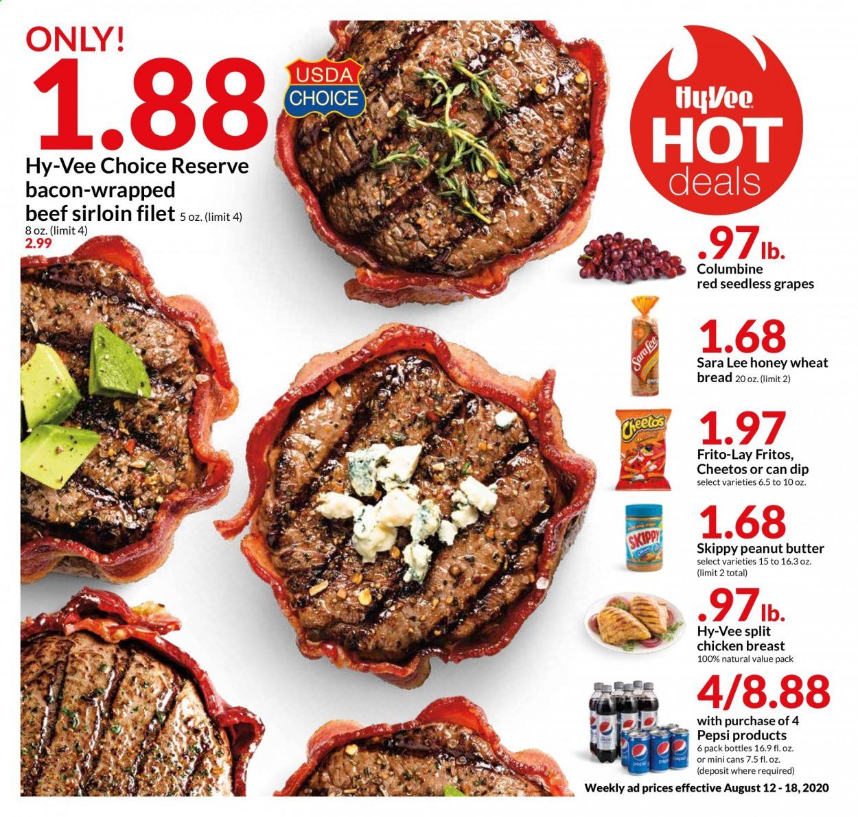 Hy-Vee (IA, IL, KS, MO) Weekly Ad August 12 to August 18