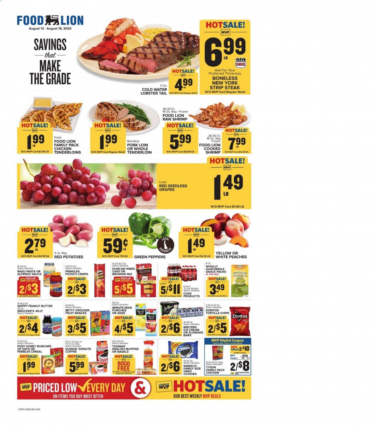 Food Lion (DE) Weekly Ad August 12 to August 18