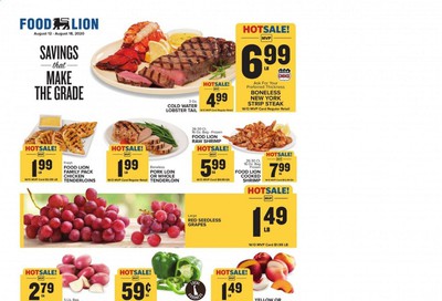 Food Lion (DE) Weekly Ad August 12 to August 18