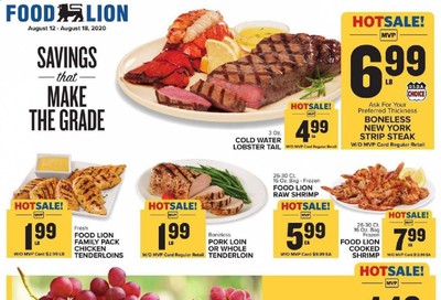 Food Lion (MD) Weekly Ad August 12 to August 18