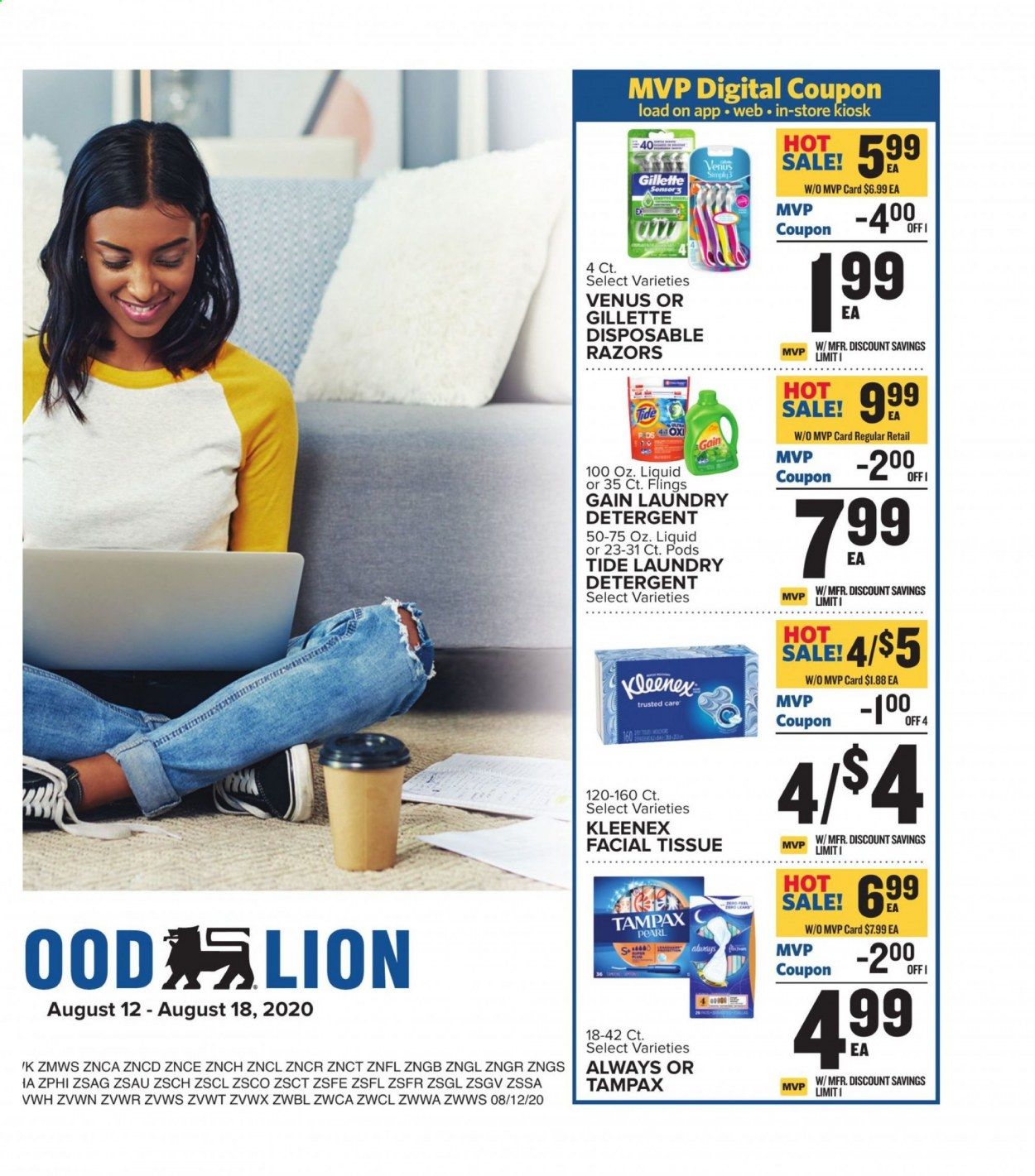Food Lion (SC) Weekly Ad August 12 to August 18