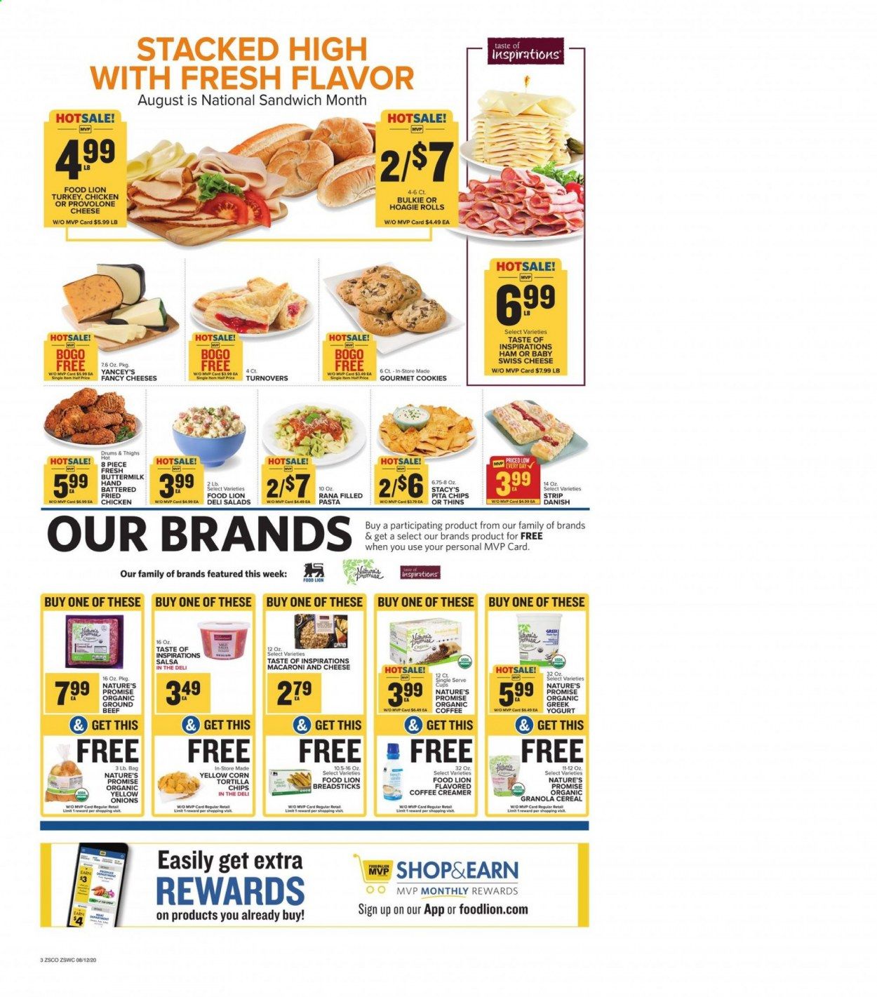 Food Lion (SC) Weekly Ad August 12 to August 18