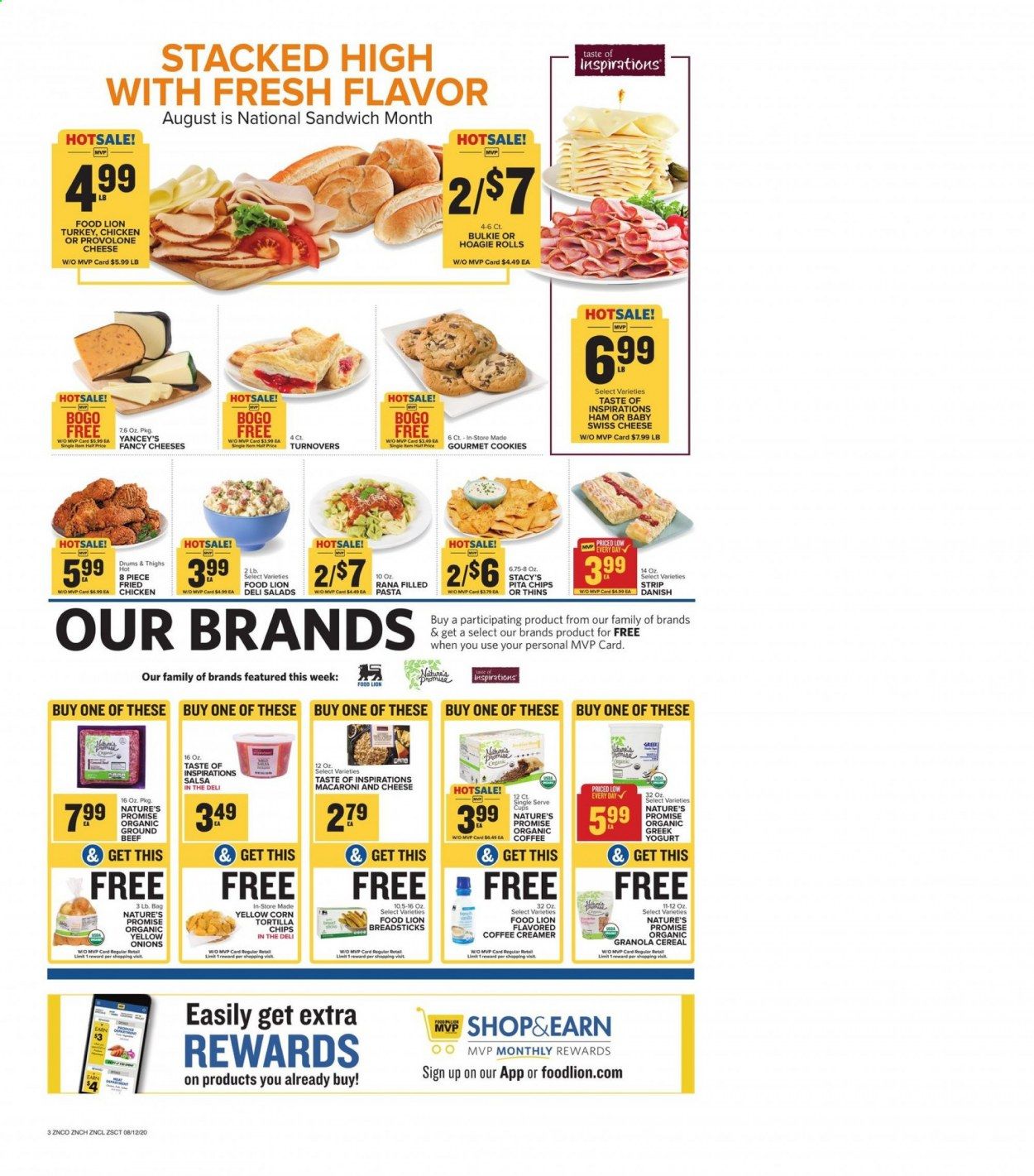 Food Lion (NC) Weekly Ad August 12 to August 18
