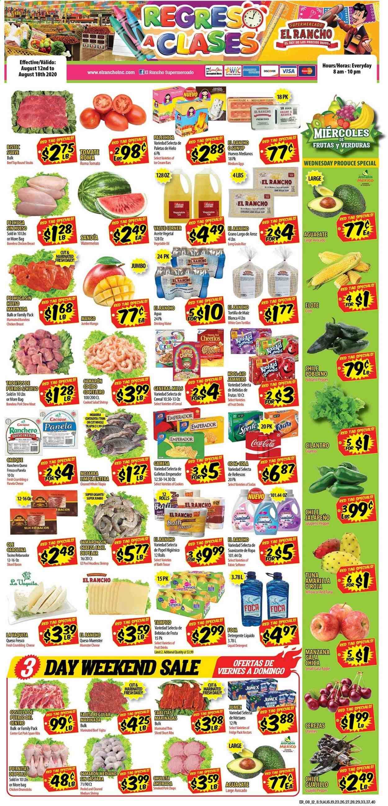 El Rancho Weekly Ad August 12 to August 18