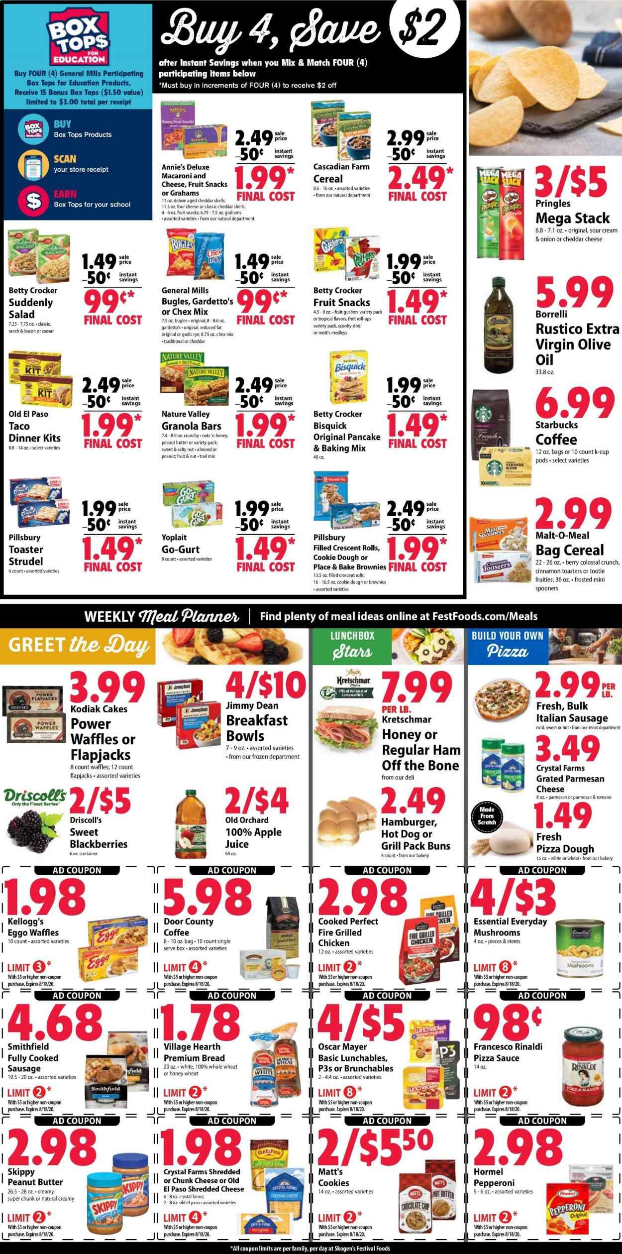 Festival Foods Weekly Ad August 12 to August 18