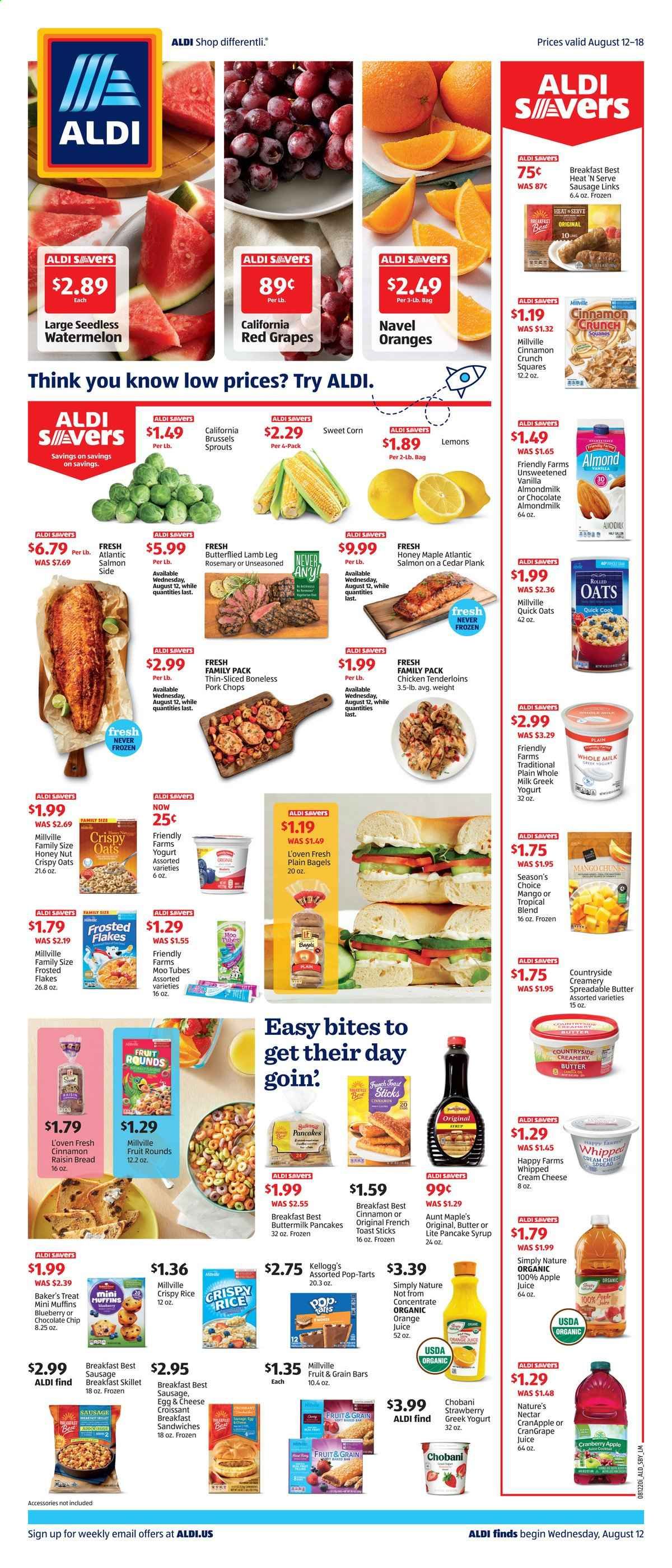 ALDI (NC, SC, VA) Weekly Ad August 12 to August 18