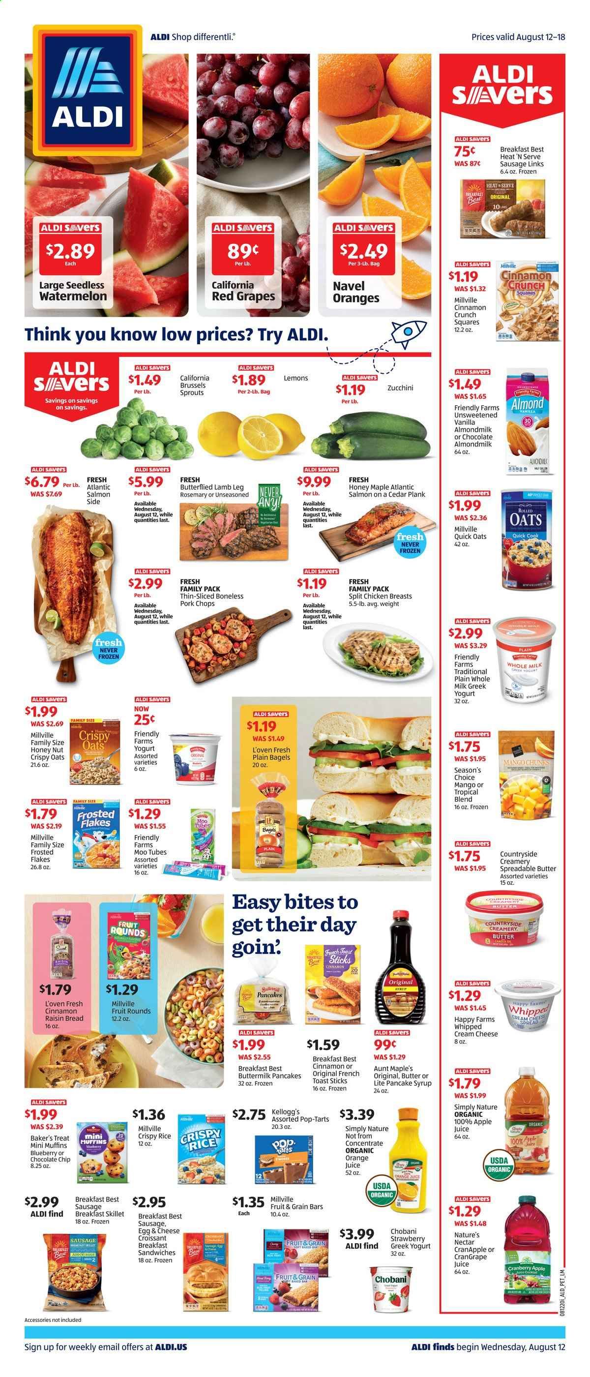 ALDI (KS, NC, VA) Weekly Ad August 12 to August 18