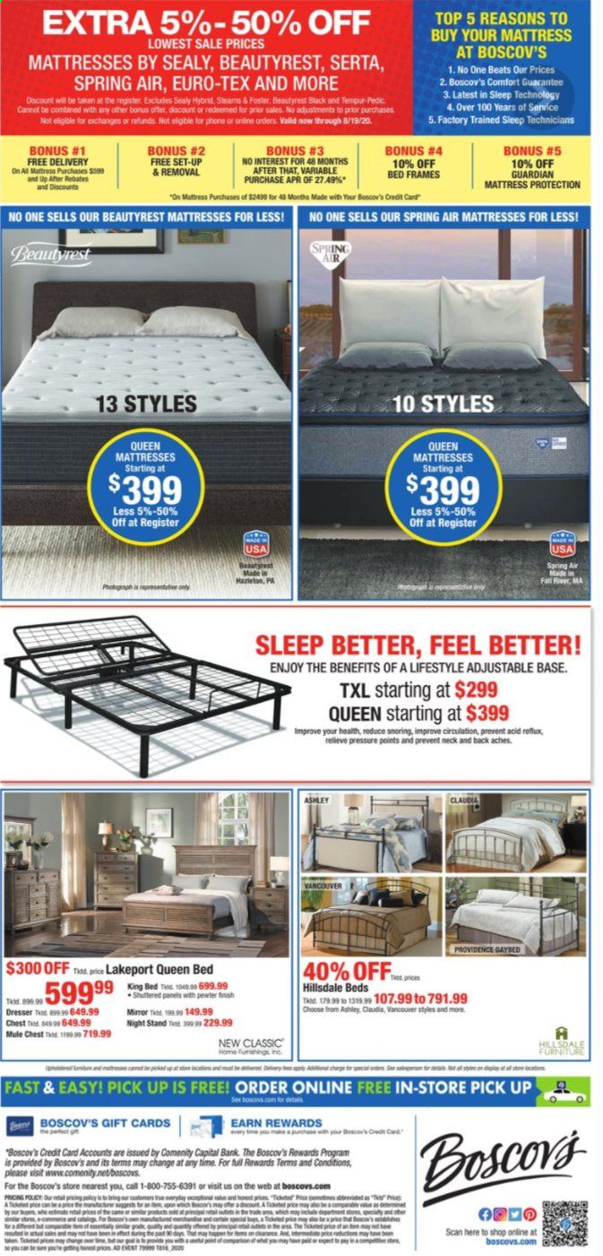 Boscov's Weekly Ad August 13 to August 19