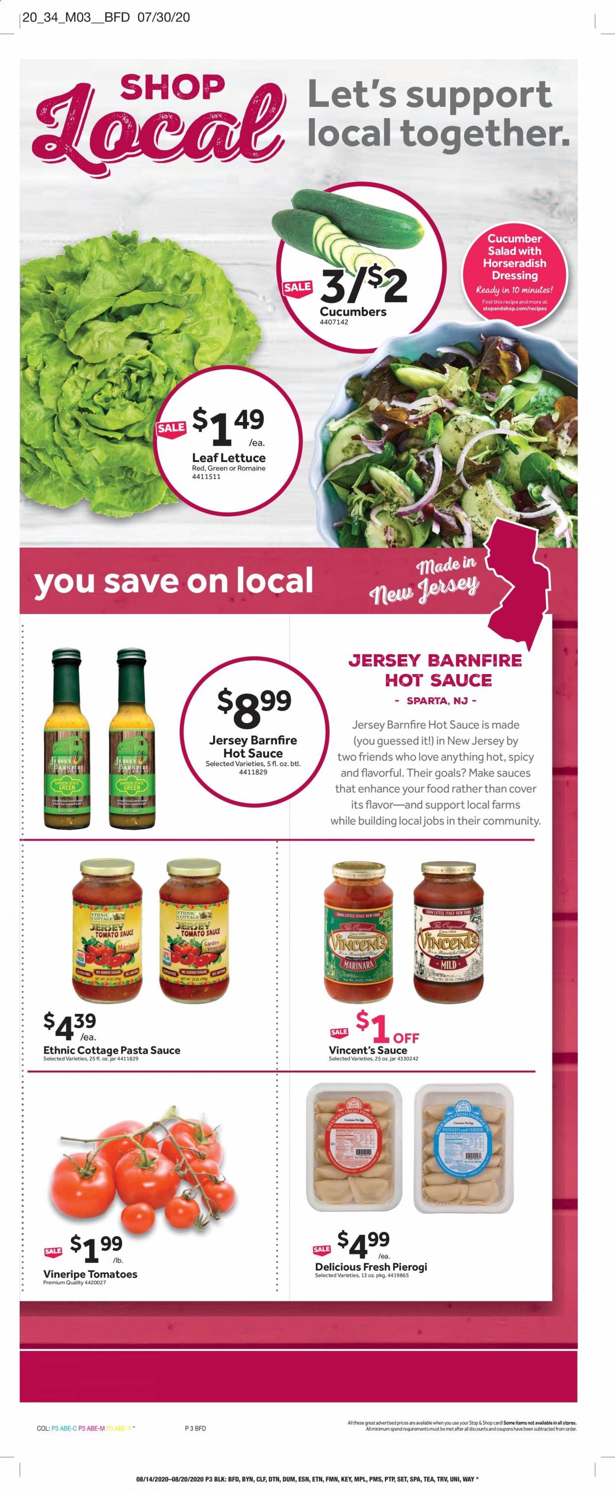 Stop & Shop (NJ) Weekly Ad August 14 to August 20