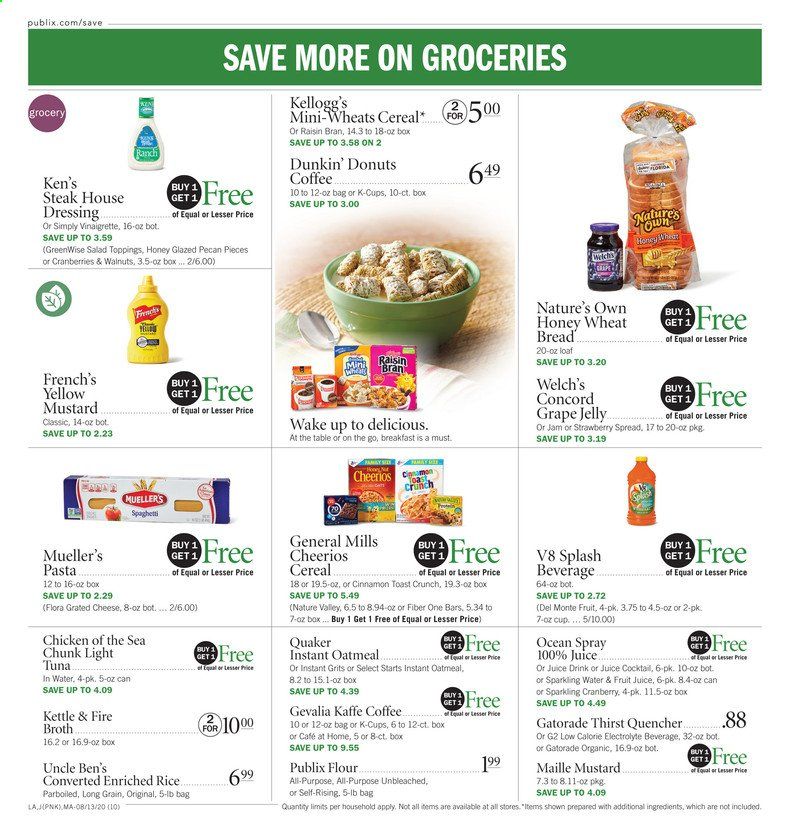 Publix Weekly Ad August 13 to August 19