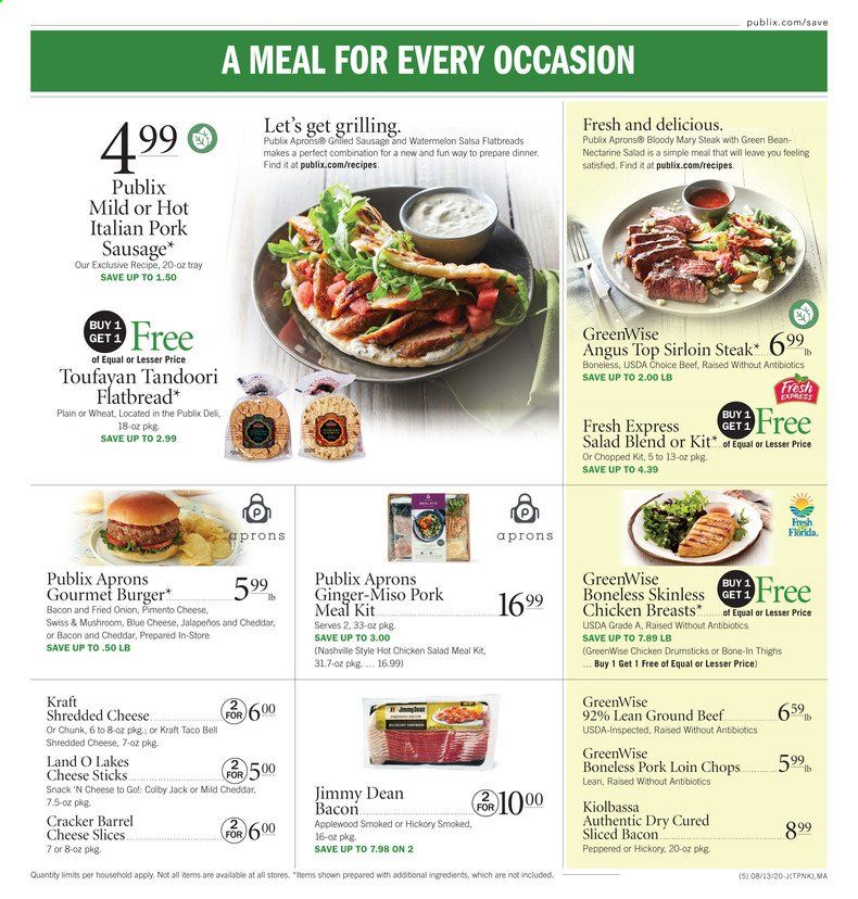 Publix Weekly Ad August 13 to August 19