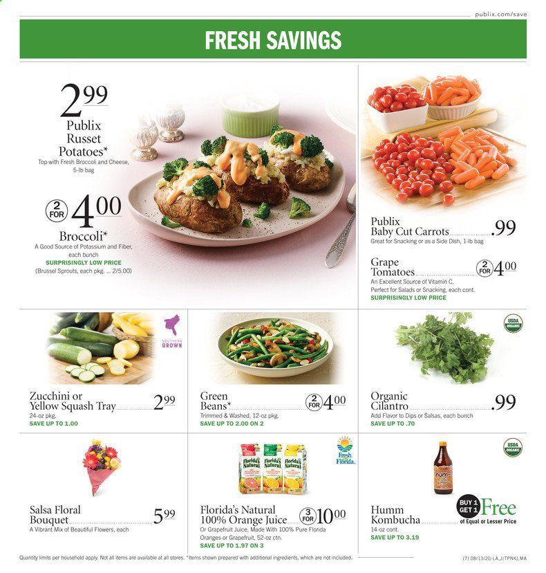 Publix Weekly Ad August 13 to August 19